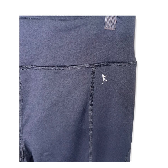 DANSKIN NOW Gray Lined Leggings with Key Pocket M - Picture 3 of 6